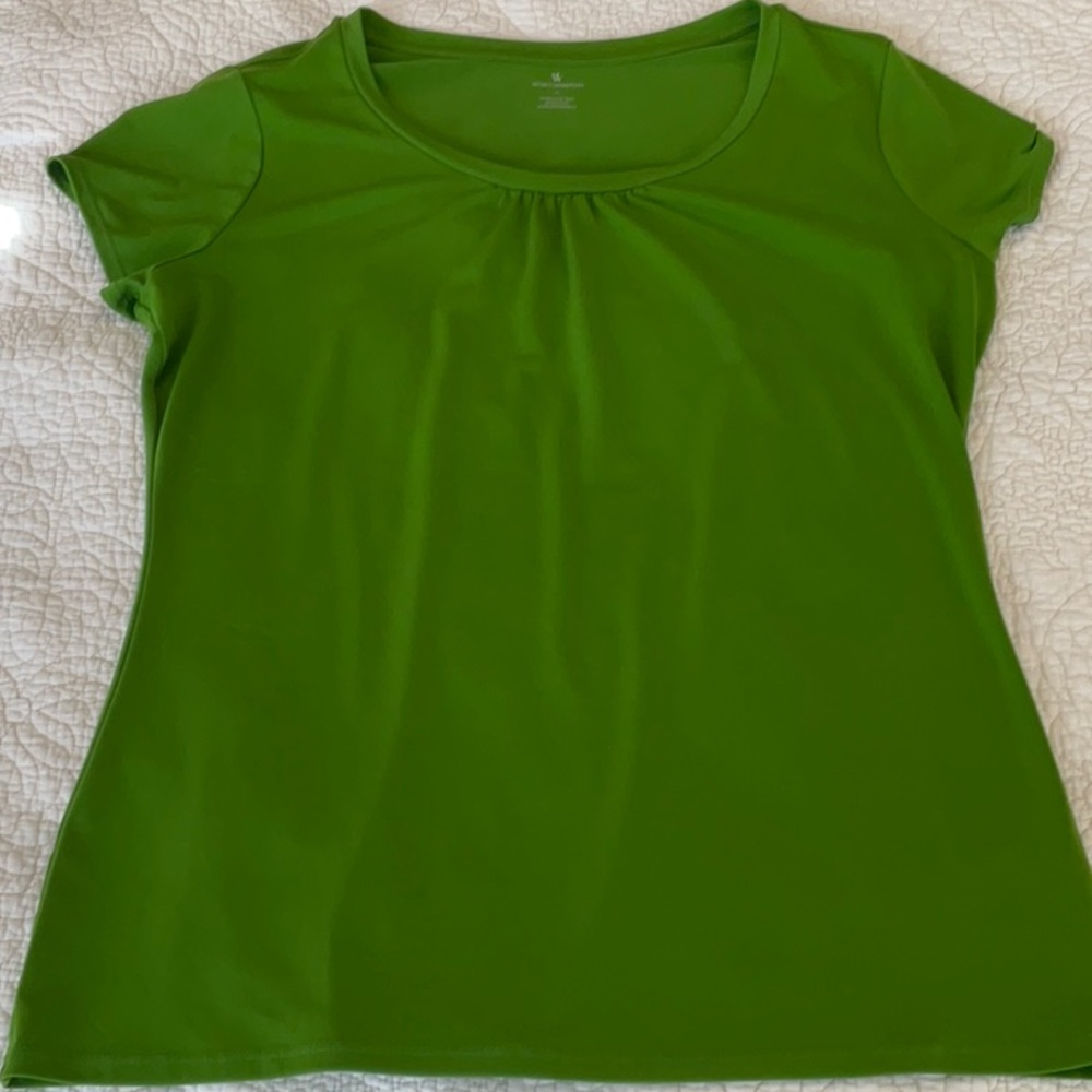 Spring green dress shirt